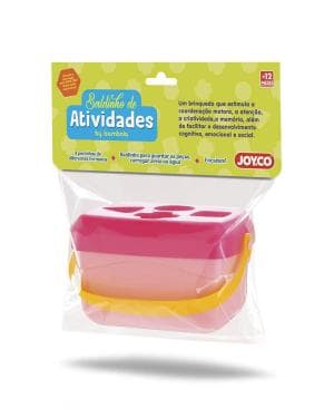 Baldinho de Atividades Rosa (Solapa)