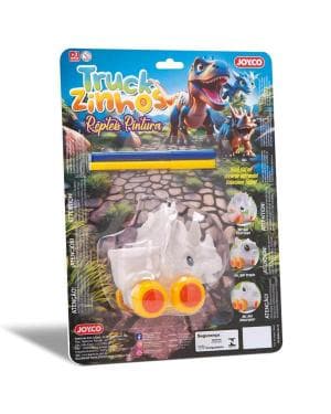 Truckzinhos Répteis Triceratops - Pintura (Blister)