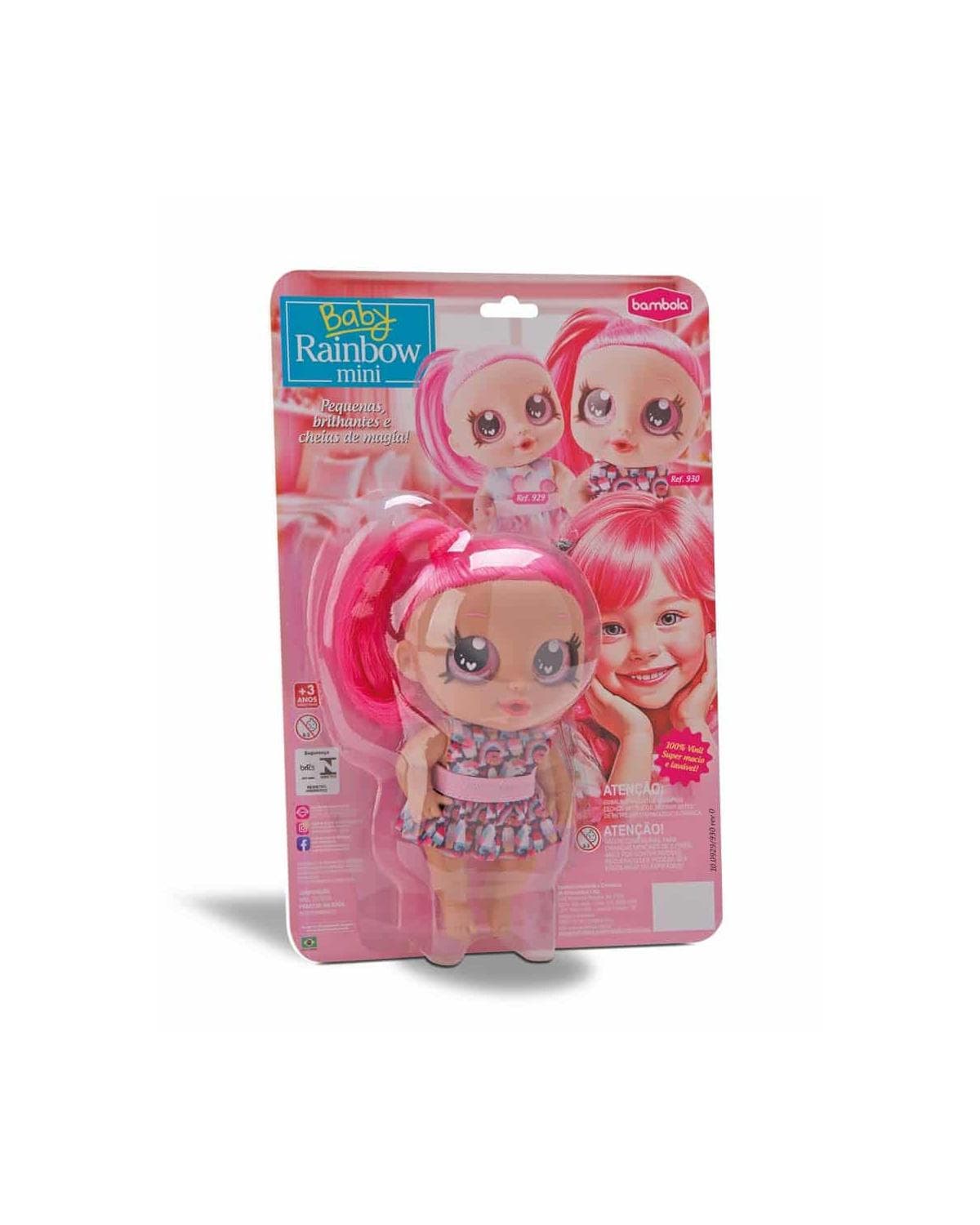 Baby Rainbow Mini -Pink (Blister)