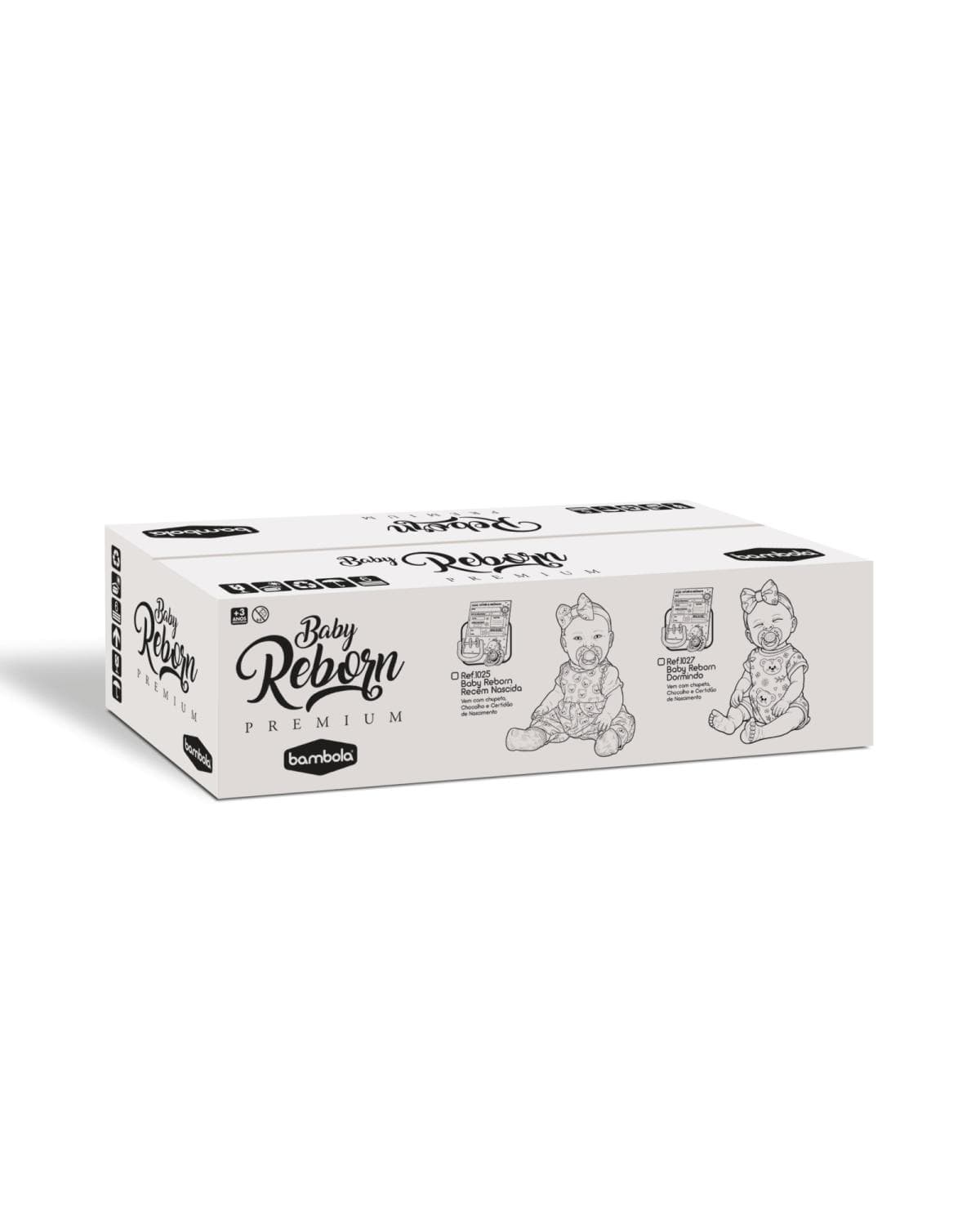 Baby Reborn Premium - Dormindo (E-Commerce)