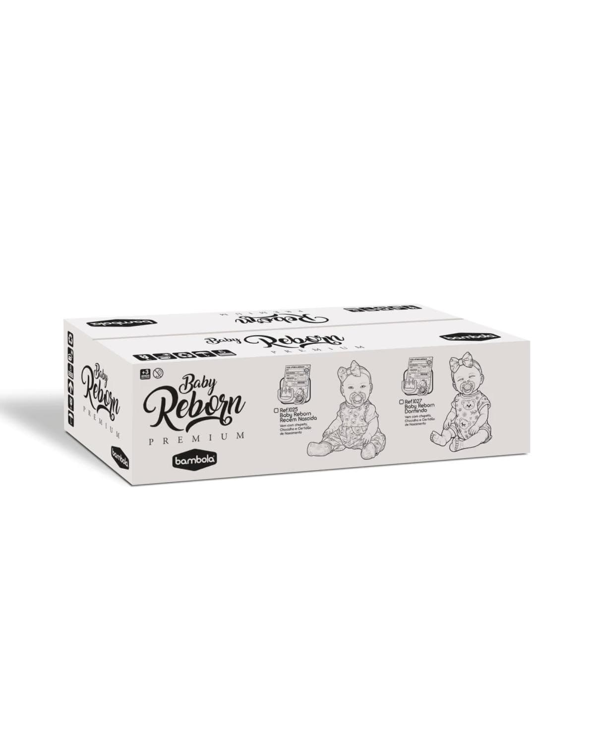 Baby Reborn Premium - Recém Nascida (E-Commerce)